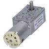 DC12V 24RPM Turbo Worm Geared Motor Speed Reduction Electric Motor for Window Door Opener Mini Winch