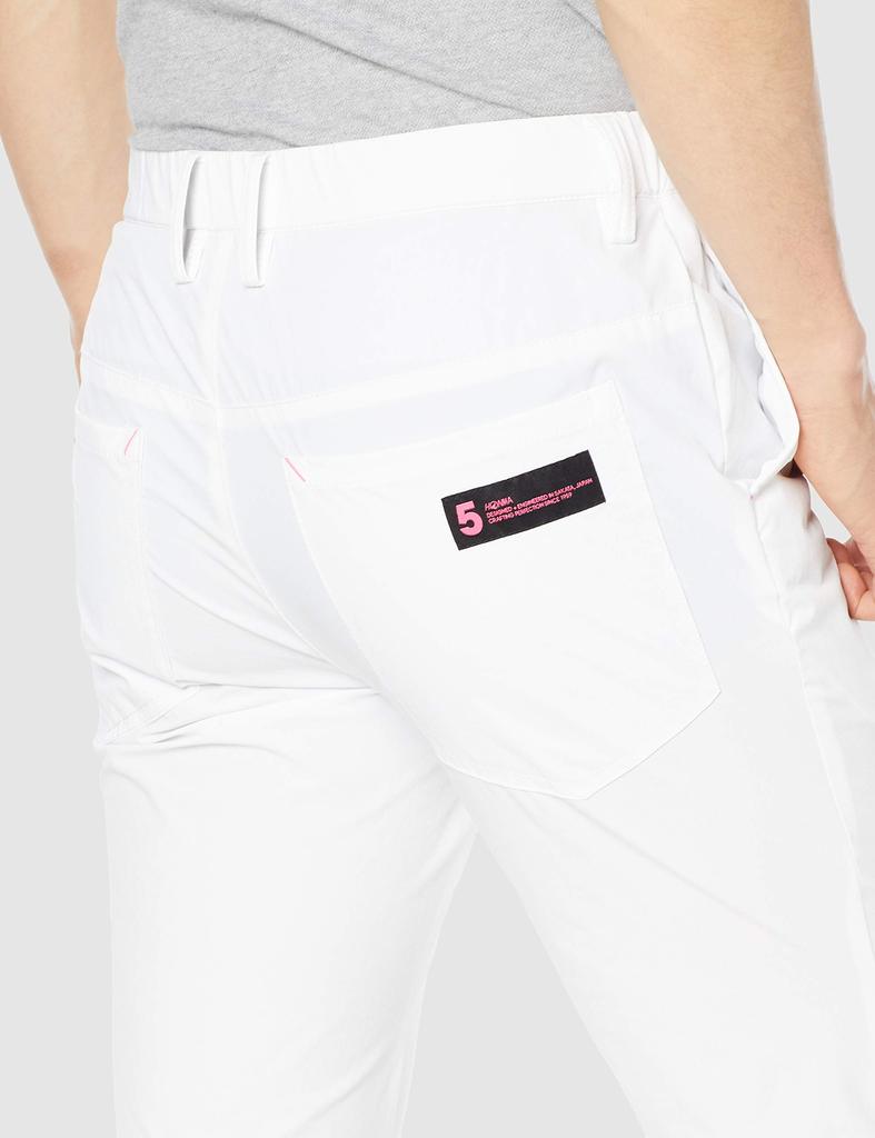 Honma Golf Straight Pants, 131-733331, Men's, White, Size 95 (equivalent to Japanese size 95)