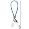 Short Wrist Style Glitter Rhinestone Phone Lanyard Luxury Hanging Cord Mobile Phone Chain Decoration Pendant