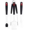 Stainless Steel BBQ Tool Set with PP Handles - Outdoor & Household Use