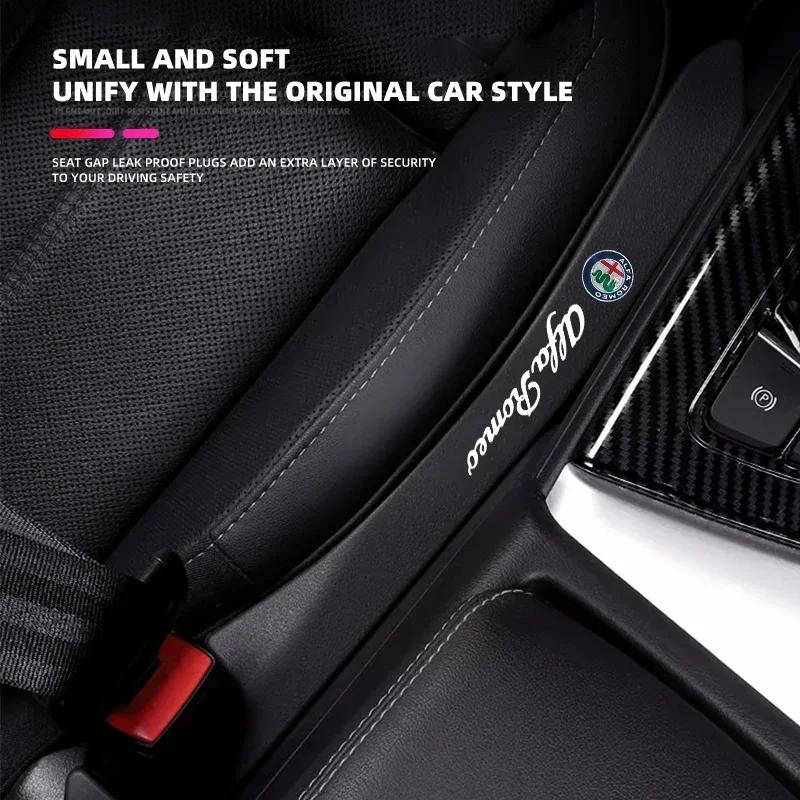 For Alfa Romeo Car Seat Gap Plug Strip Filler Padding Leakproof Pads Auto Accessories For Alfa Romeo Giulietta Giulia 156 159 14 Jgf852