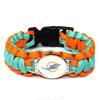 Handgeflochtenes NFL Paracord-Armband für Herren - 32 Teamoptionen für europäische & amerikanische Sportler