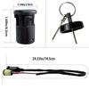 Ignition Switch Key Compatible With Hon-Da ATV TRX350 TRX420 TRX450 Foreman TRX350FM 4X4 2000-2006 Rancher 350 400 420 Waterproof