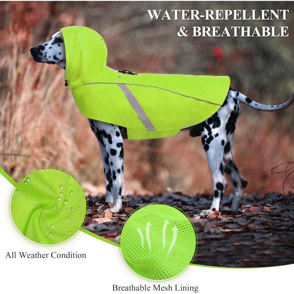 Head Fully Enclosed Raincoat Dog Raincoat Pet Raincoat Waterproof Dog Raincoat Large and Small Dog Raincoat