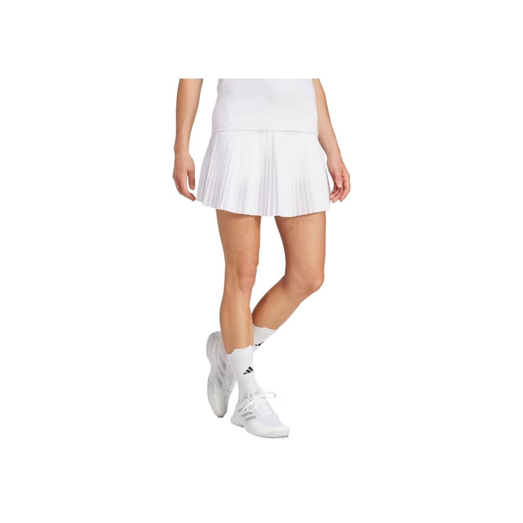 Adidas Tennis Climacool Club Comfortable Stylish Simple Versatile Solid Color Tennis Bottoms Women bottoms White JD6116