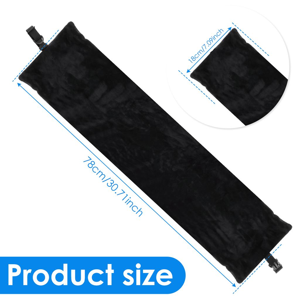 Fillable Travel Neck Pillow Portable Stuffable Neck Pillow Refillable Support Cushion For Car Train Airplane Carry Travel Pillow