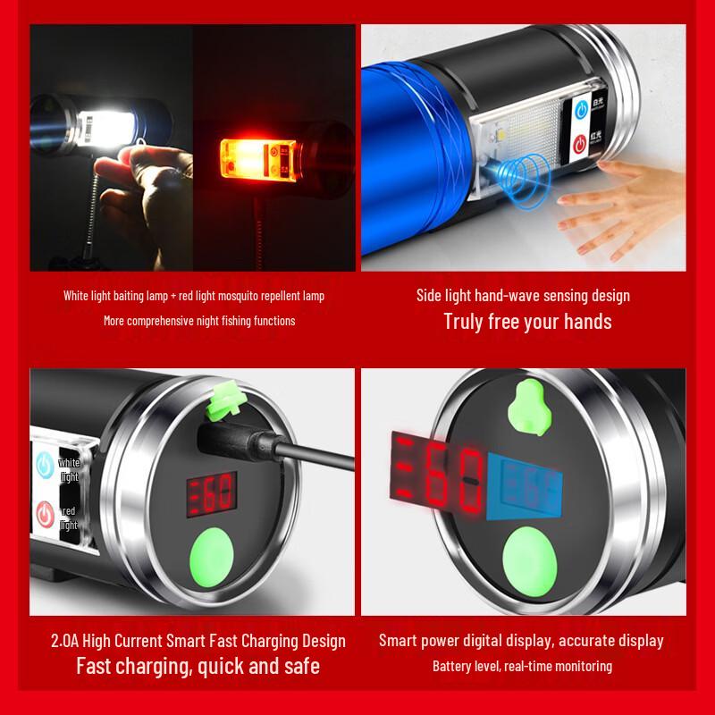 Mosquito Repellent Blue Light Night Fishing Lamp