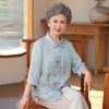 2026 New Summer Mulberry Silk Blouse for Middle-aged & Elderly Women