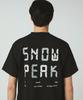 Snow Peak Jikaro Firering Table Short and Size M T-Shirt TS-25AU004, Sleeve, Men's Women's, Black,