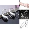 Elegant Silver Plated Water Drop Jewelry Set Featuring Bracelet Necklace Earrings And Ring