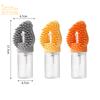 Pet Bath Brush Multi Functional Silicone Rubbing Easy To Clean Pet Cats Dogs Bathing Bath Brush Massage Brush Pet Supplies