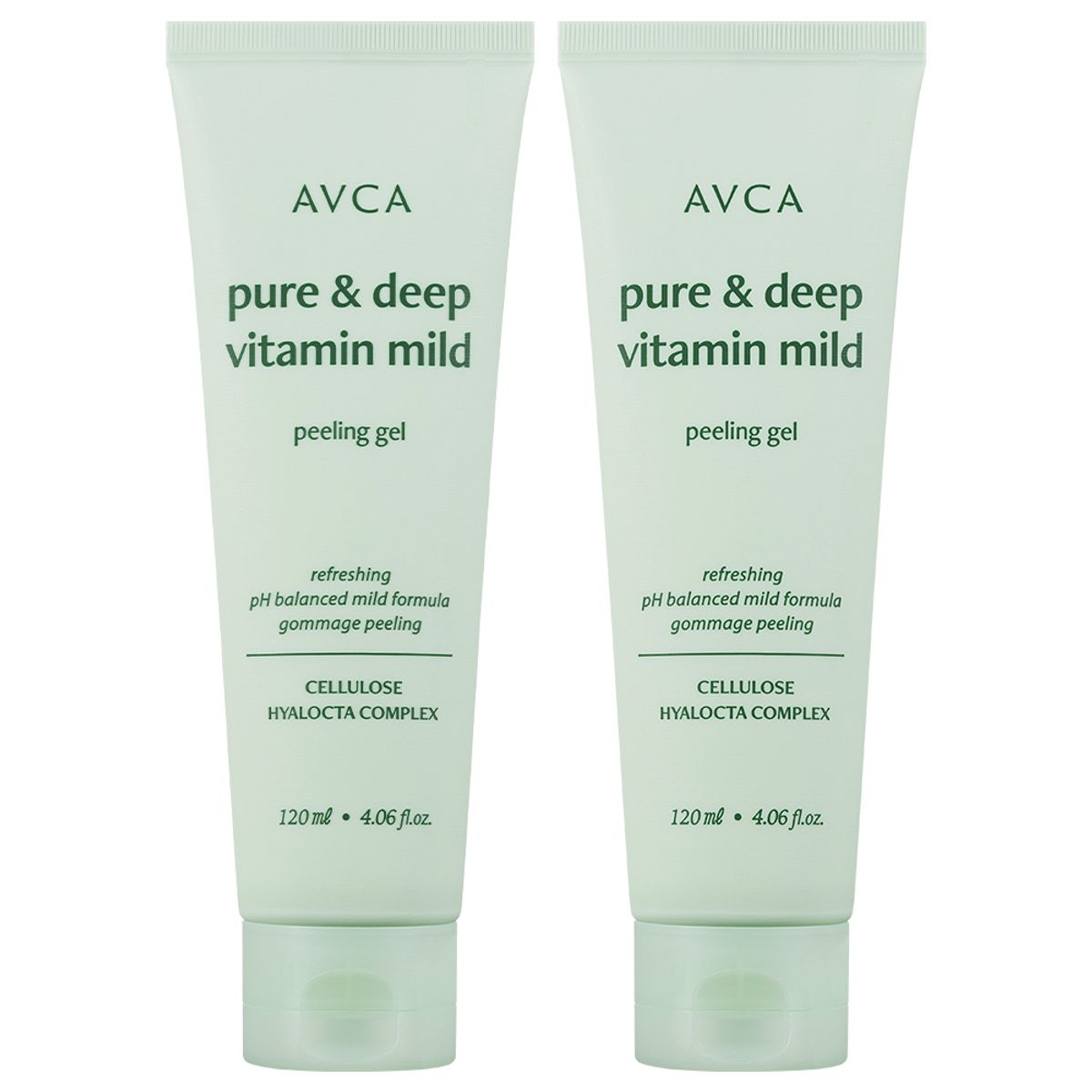 Pure & Deep Vitamin Hypoallergenic Peeling Gel 120ml x 2