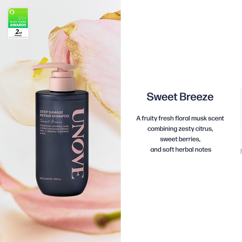 Unove Deep Damage Repair Shampoo 500g