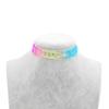 4pc  Punk Stretch Tattoo Choker Women Vintage Elastic Black Tattoo Necklace Jewelry Wedding Party Girls Gift