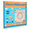 Farm Tycoon Children's Educational Wooden Clock: Enlightenment & Parent-Child Interaction Toy