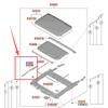 81647P6000 Schiebedach-Führungseinheit links für Hyundai Santa Fe MX5 2024-2026 OEM 81647-P6000