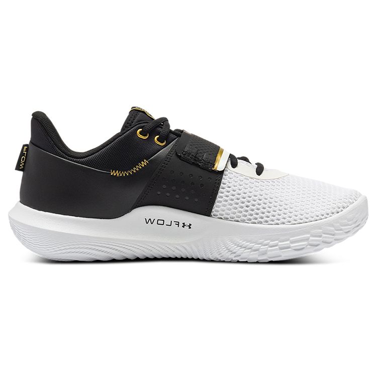 Under Armour Flow FUTR X Unisex Black White Basketball Shoes 3024968-002