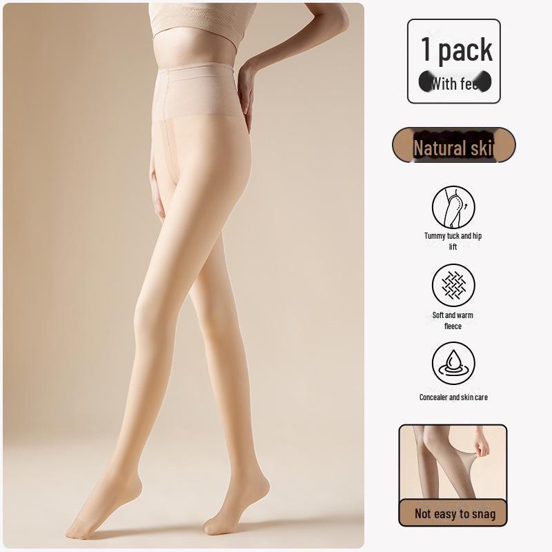 Dwuarstwowe rajstopy z wysokim stanem wyszczuplające nogi - 24 style na jesień/zimę