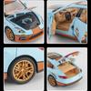 Giocattolo modello auto pressofuso in scala 1/24 Panamera, veicolo giocattolo da tirare indietro con suono e luce per bambini, ragazzi, ragazze, collezione regalo