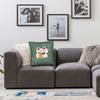 Maneki Neko Lucky Money Cat Pillow Case  Soft Pillow Cover Cute Funny Cushion Cover For Couch Sofa Bedroom