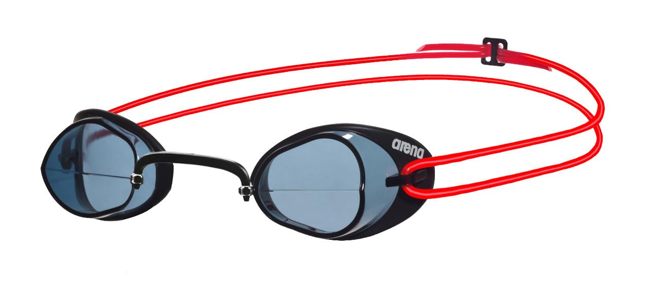 

Очки Arena Swedix Goggles дымчато-красные - серый