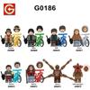 Stranger Things Inspired Building Blocks Set, 16 Mini Figures Micro Bricks Toy Gift, G0186