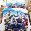 That Time I Got Reincarnated As A Slime Bedding Set Single Twin Full Queen King Size Bed Set Aldult Kids 3D Print Anime Cartoon