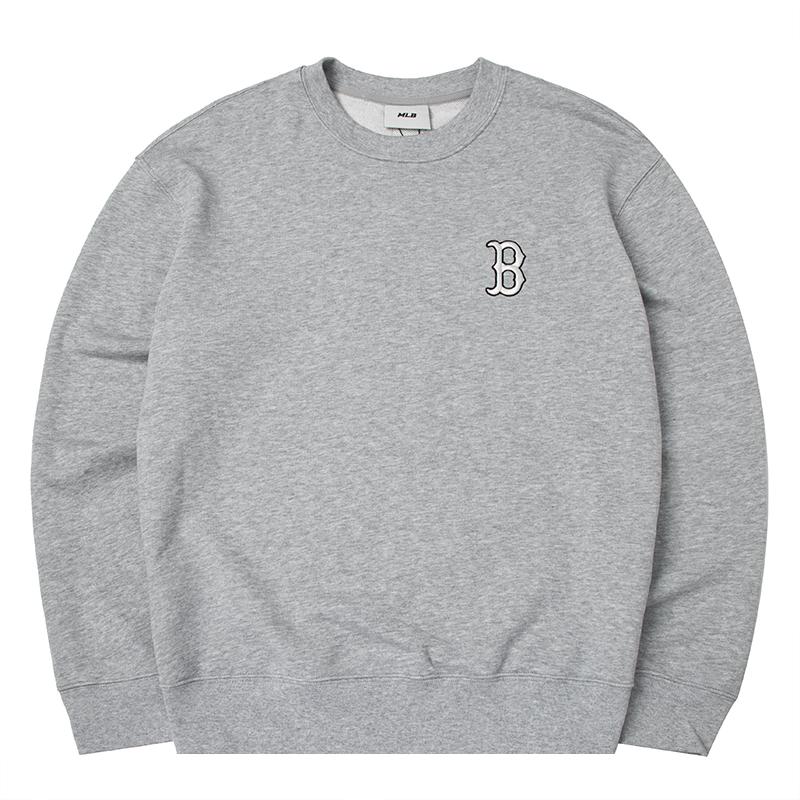New MLB Sweatshirts Unisex Gray 3AMTM0341-43MGS