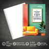 amblitz Spiral Notebook | Unruled | 400 Pages | 70GSM Thick Paper | Size A4 (21 X 29.7 CM) |