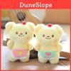 Adorabile Peluche Orsetto Burro Portachiavi Cartone Animato Accessorio per Borsa