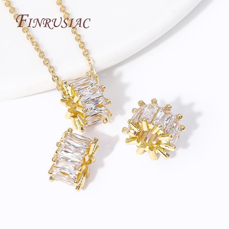 18K Gold Plated Zircon Crystal Beads Accessories For Bracelets,Bead Separators For Jewelry Making DIY Beading,Spacer Beads