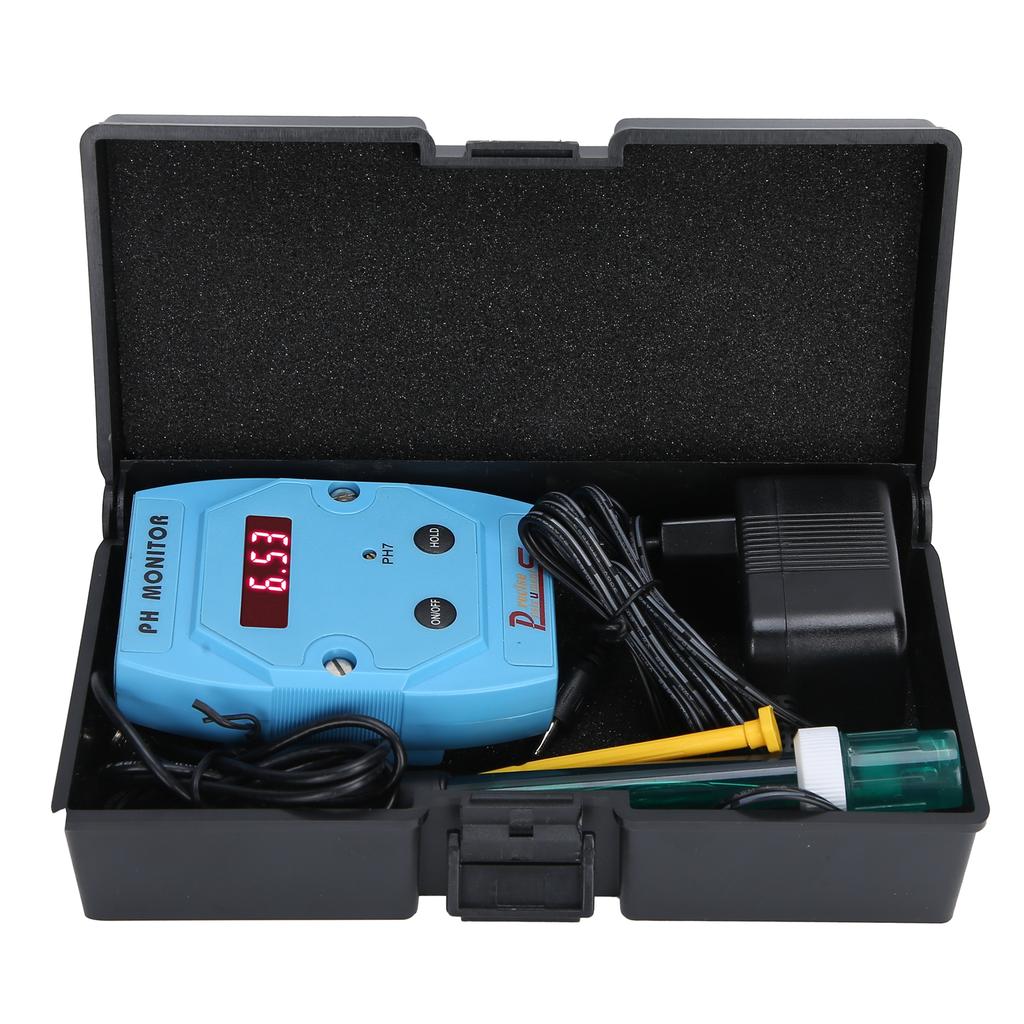 PH-025N On Line Digital PH Monitor Meter Wall Mounted Water Quality Tester   50Hz 19mA