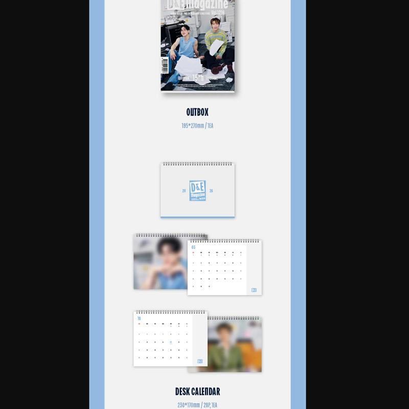 [Pre-order] SUPER JUNIOR-D&E 2026 SEASON’S GREETINGS [D&E Magazine Vol.1216]