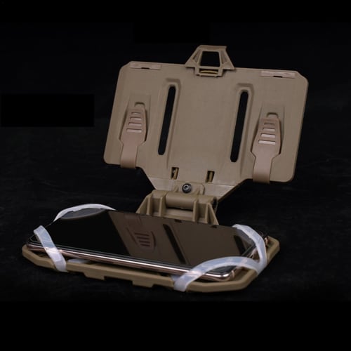 Foldable Navigation Board | Quick Release Phone Board Pouch | Hands-Free Folding Phone Mount Lightweight Smartphone Holster - 17x11x15.5cm