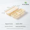 Mr. Corn Biodegradable Partitioned Lunch Box