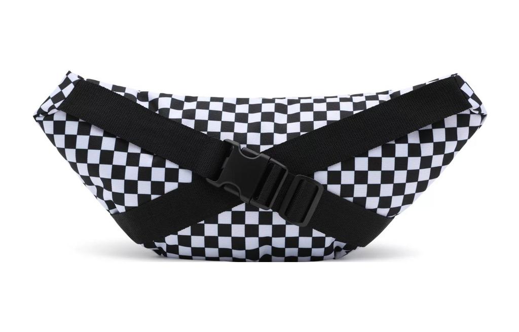 Vans Ward Nylon Sports Bag, Sling Bag, Fanny Pack, Crossbody Bag Regular Unisex Black White VNOA2ZXXHUO