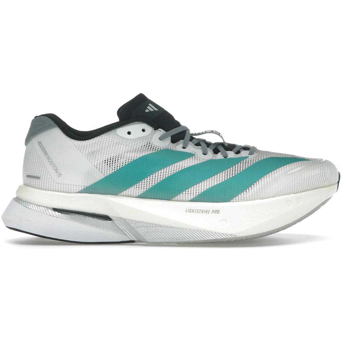 

Кроссовки adidas Adizero Boston 13 Белый Чисто-бирюзовый(JR4791) 40