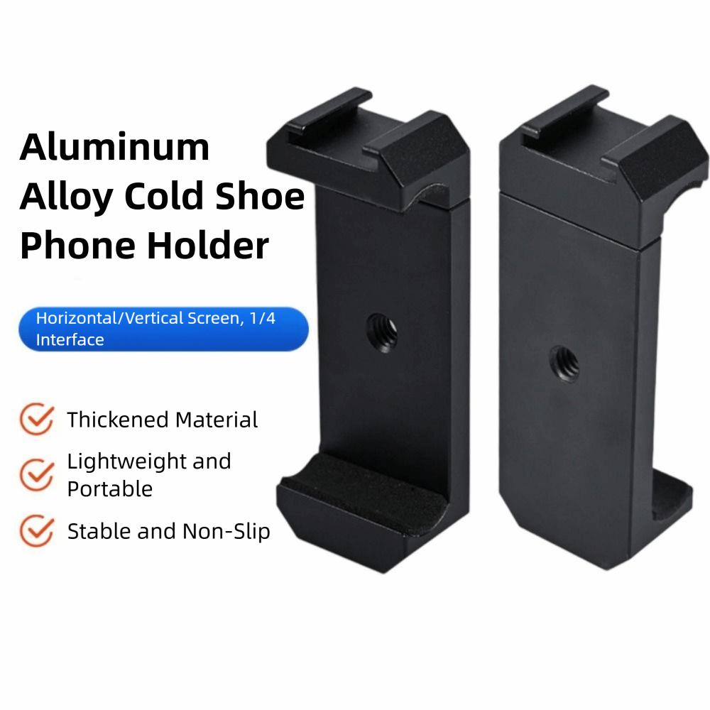 Universal Smartphone Holder 1/4'' Screw Hole Phone Clip Phone Tripod Mount Camera Mounting