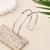 Vintage Minimalist Upper Opening Arm Bracelet for Women Fashion Geometric Gold Color Circular Bangles Boho Jewelry Party Gifts