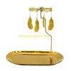 F26C Magical Rotating Candle Holder Magnetic Rotating Candlestick Adds Warmth to Bedrooms and Special Party Occasion