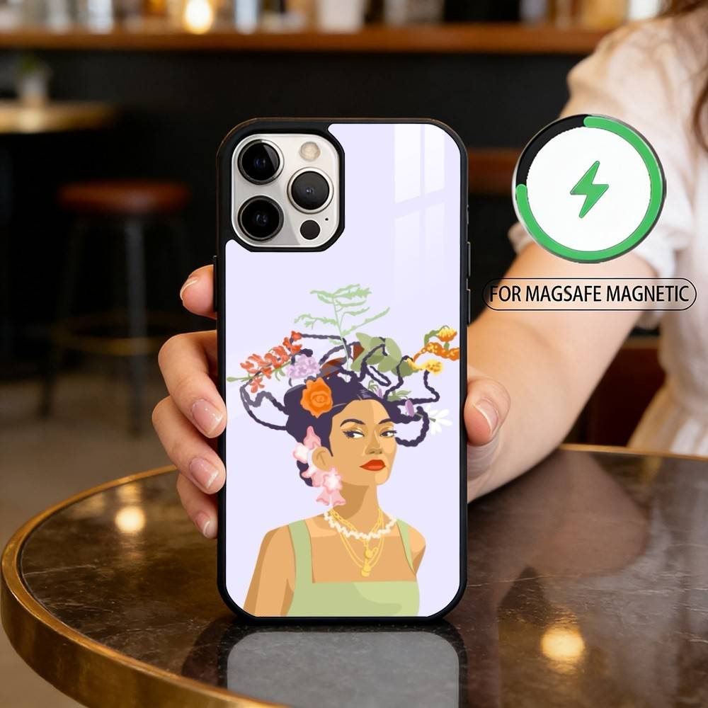 

Singer O-Olivia D-Dean Phone Case For iPhone17,16,15,14,13,12,11 Plus,Pro Max Magnetic For Magsafe Wireless Charging iPhone14PRO