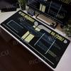 Large Game Mouse Pad Star Trek Office Accessories Keyboard Non-slip Extended Starship Blueprint Gamer Computer Cabinet Desk Pads