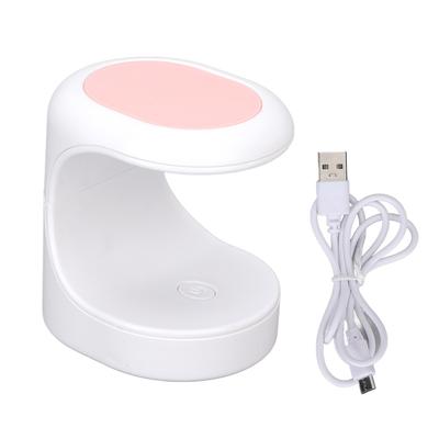 16W Mini UV LED Nagellampe Tragbarer Schnelltrocknender Nagelgel-Trockner für Einzelnen Fingernagel Rosa