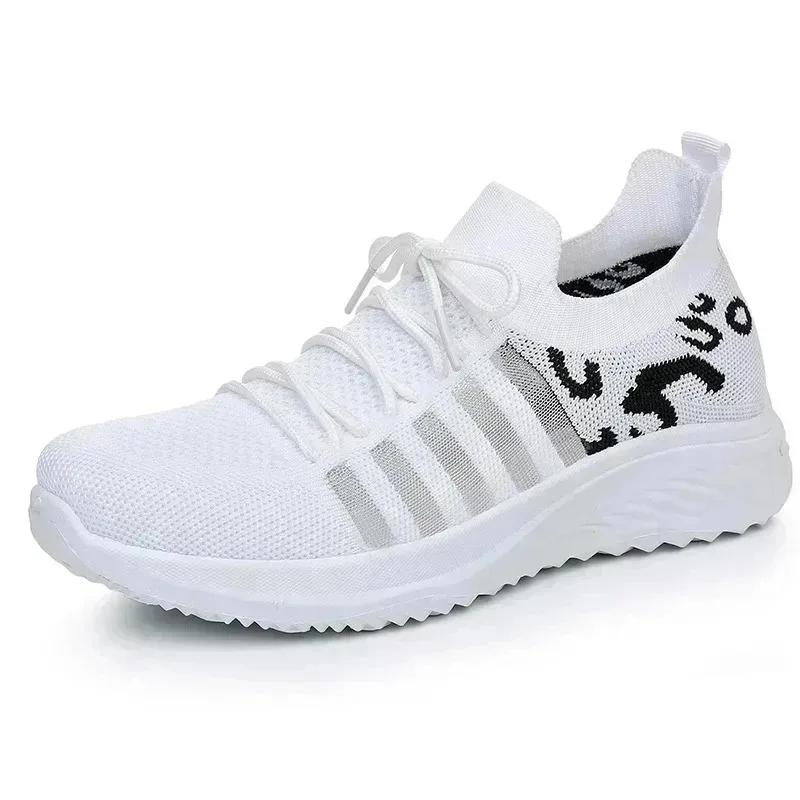 Summer Shoes for Women 2025 New Mesh Shoes Breathable Sports Shoes Fashionable and Versatile Casual Sneakers Zapatos Casuales