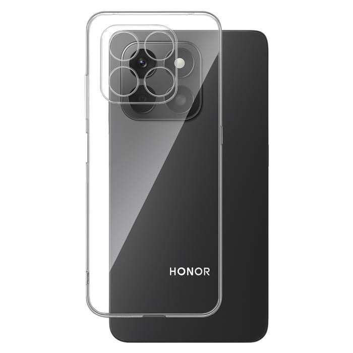 Case - PHONILLICO - Honor 400 SMART - Silicone Gel TPU - Ultra Thin - Transparent