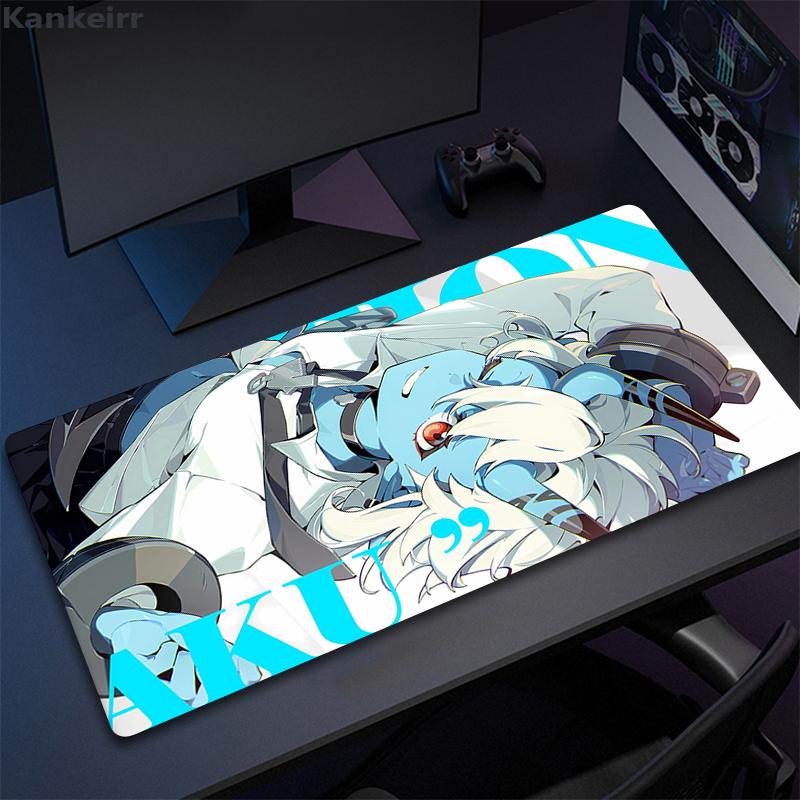 Seth Lowell Nicole Koleda Lycaon Ellen Corin Large Kawaii Mousepad Zenless Zone Zero Mouse Pad Office Laptop Keyboard Desk Mat
