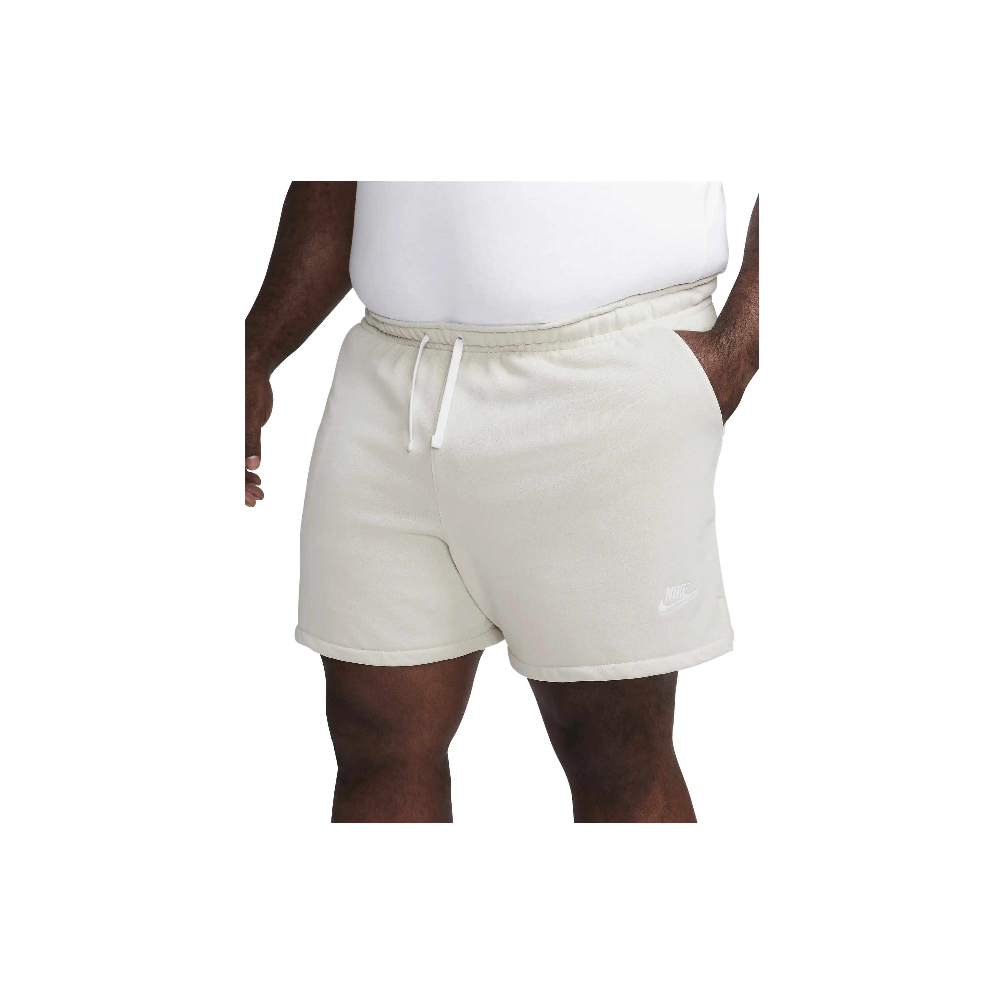 

Nike Club Fleece Logo Print Comfortable Sports Shorts Men shorts White DX0731-072 XXL