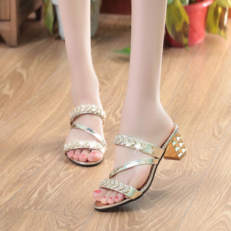 Zapatillas de mujer de sandalias de mujer moda verano comprar a buen precio  — entrega gratuita, reseñas reales con fotos — Joom