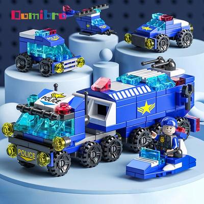 6in1 3D City Street Educational Toy Building Blocks Toys 6 IN 1 City Series Blocks Toys for Boys Gifts for Kids