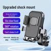 Shockproof Electric Scooter & Motorcycle Phone Mount with Navigation Bracket for Bike or Car Battery Use
